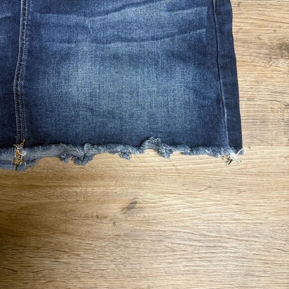 American Eagle Outfitters Dark Blue Denim Mini Skirt - Picture 3 of 10